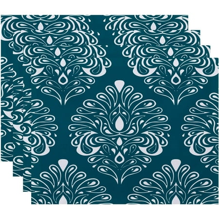 

Simply Daisy 18 x 14 Veranda Geometric Print Placemat (Set of 4)