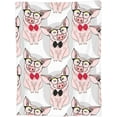 thumbnail image 3 of Charming Piglets Flannel Throw Blanket - Soft & Cozy, Warm & Fuzzy, Lightweight for Travel, Cute Pig Design for Couch or Bed, Perfect for Indoor & Outdoor Use, for Kids Adults 50"x40", 3 of 6