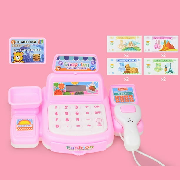 Pnellth Simulation Cash Register Interesting 1 Set Fun Supermarket Shop