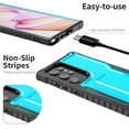 thumbnail image 5 of ExoGuard For Samsung Galaxy S23 Ultra Case，Full-Body Phone Case with Kickstand (Blue), 5 of 8