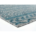 thumbnail image 2 of Designer Home Brooklyn Indoor/Outdoor Area Rug 3900 10163 Diani Aqua 5' 2" x 7' 6" Rectangle, 2 of 4