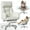 White, variant on Ninecer 500 lbs Big and Tall Office Chair Extra Wide, Executive Office Chair with Folding Arms and Footrest, Heavy-duty Desk Chair for Adults in Home and Office, White