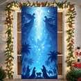 thumbnail image 6 of Religious Design Christmas Nativity Scene Decorative Banner for Holiday Event Indoor Decoration, 6 of 9
