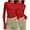 Red, variant on CaiJunJia 2 Pack Women's Fall Long Sleeve Tight T Shirts Y2k Crew Neck Slim Fit Going Out Crop Tops Sexy Basic Tee