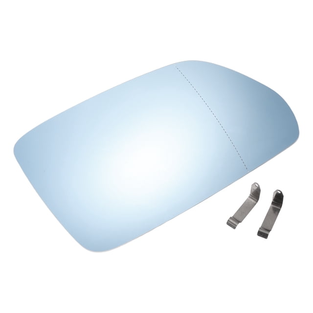 Right Passenger Side Rearview Mirror Glass Replacement Heated Blue Glass w/ Back Fit for Skoda Octavia