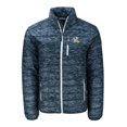 thumbnail image 2 of Men's Cutter & Buck Navy Frisco RoughRiders Rainier PrimaLoft Eco Insulated Full-Zip Printed Puffer Jacket, 2 of 3
