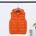 thumbnail image 3 of Kkkded Kids Toddler Girls Boys Puffer Vest Sleeveless Jacket Waistcoat Outwear for Big Little Girls Boys 4-15T, 3 of 6