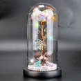 thumbnail image 2 of Lámpara de amor romántica LED Rosa eterna, lámina de oro de 24K, guirnalda de flores, luces nocturnas en cúpula para Navidad, regalo del Día de San Valentín, 2 of 4