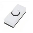 thumbnail image 1 of fastboy Reliable Performance Wired Door Bell Button Convenient Replacement Wired Connection Plastic Doorbell White, 1 of 6