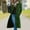Army Green, variant on Women Oversized Long Winter Coats Single-Breasted Thick Warm Trench Coat Overcoat Classic Casual Outerwear