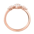 thumbnail image 2 of 1/3 Carat Diamond Floral Cluster Ring in 14K Rose Gold (Ring Size 10) (SI1-SI2 Clarity), 2 of 4