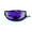 Black PURPLE, variant on Velos™ Sports Sunglasses - Baseball Softball Polarized Shades with case & strap