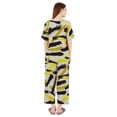 thumbnail image 4 of Inkmeso Printed Sleepwear Pajama Set For Women Short Sleeve Nightwear Soft Pj Lounge Sets, 4 of 7