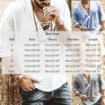 thumbnail image 3 of Men's Lace-Up Solid Color Mid-Sleeve Casual T-Shirt, 3 of 5