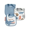 Child of Mine by Carter's Baby Boy Cotton Drool Baby Bib, 3 Pack