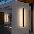 thumbnail image 2 of 39inch Outdoor Wall Lights, Modern Long LED Wall Sconce, Waterproof Ip65 Garage Lights Wall Mount Frosted White Acrylic Exterior Light Fixture, 2 of 8