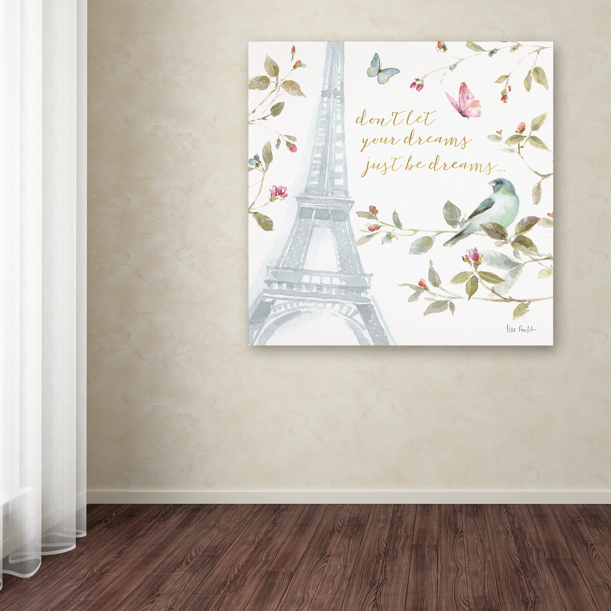 Trademark Fine Art 'Beautiful Romance XX' Canvas Art by Lisa Audit
