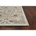 thumbnail image 3 of 5'x8' Beige Grey Machine Woven UV Treated Floral Traditional Indoor Outdoor Area Rug, 3 of 5