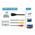 thumbnail image 3 of HDMI-Compatible to RCA Component Video Cable 1.5M for Signal Transmission to Analog Displays, 3 of 3