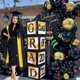 thumbnail image 3 of Decoraciones para fiesta de graduación 2022, 4 cajas de globos transparentes con 24 globos de 10 pulgadas, ORGULLOSO DE USTED CLASE DE 2022 GRAD, decoraciones de letras, 3 of 9
