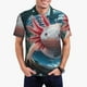 thumbnail image 1 of Fotbe Bubbles Axolotl Fantasy Camiseta Polo de Golf para Hombre con Estampado – Camisa Deportiva Transpirable con Cuello Abotonado-XX-Large, 1 of 6