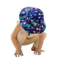 thumbnail image 5 of Fraobbg Beach Baby Sun Hat UPF 50+ Sun Protection Wide Brim Bucket Hats Toddler, 5 of 6