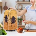 thumbnail image 3 of HELLHERO Spider Web Orange Blender Covers for Kitchen Home Easy to Install, 3 of 6