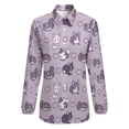 thumbnail image 4 of Chinchillas Long Sleeve Blouse Woman Streetwear Casual Shirts Summer Oversize Woman Streetwear Clothing Birthday Present, 4 of 7