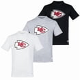 thumbnail image 1 of NFL Paquete de 3 Playeras Kansas City Chiefs para Hombre, Talla Chica, 1 of 4