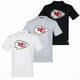 thumbnail image 1 of NFL Paquete de 3 Playeras Kansas City Chiefs para Hombre, Talla Chica, 1 of 4