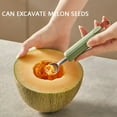 thumbnail image 5 of Stainless Steel Fruit Scoop - Ergonomic, for Watermelon Cantaloupe Ball Shaping, 5 of 6