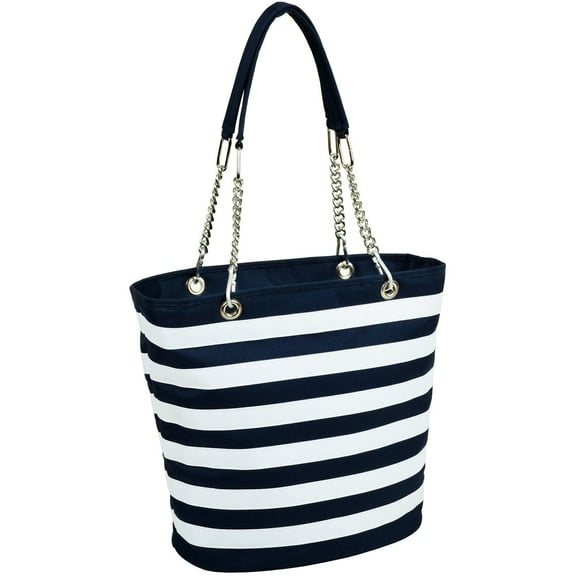 Stripe Tote Cooler