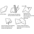 thumbnail image 5 of Zshan 1pcs Paper Sculpture Origami Decoration, Red Panda DIY Paper Mold, 3D Paper Model Origami, Paper Sculpture Animal Wall Decoration for Kids Room and Home Decor, 5 of 5