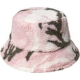 thumbnail image 5 of CoCopeaunts Camo Bucket Hat for Men Winter Winter Warm Sunshade Windproof Cap Foldable Wear-Resistant Thick Lambs Wool Basin Hat, 5 of 8