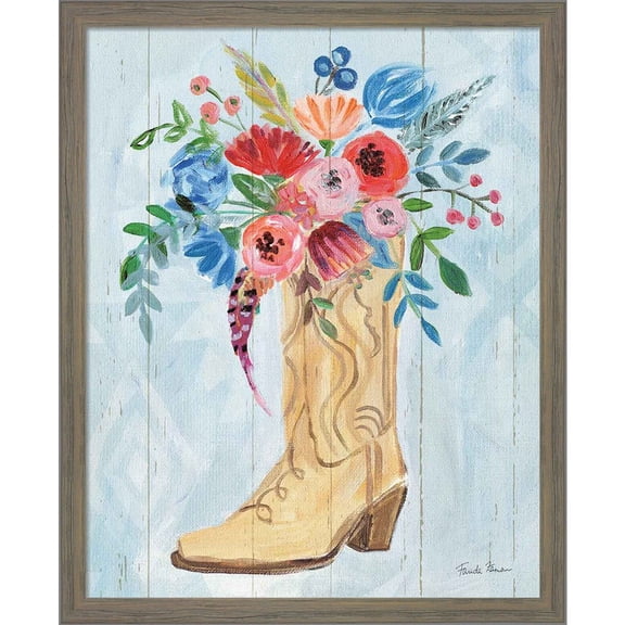 Great Art Now Cowgirl II by Farida Zaman, Framed Wall Art, 14W x 17H
