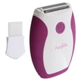 thumbnail image 3 of Pure Silk Wet & Dry Mini Foil Shaver & Bikini Trimmer for Women w/ Dual Clipper Blades, White/Purple, 3 of 7