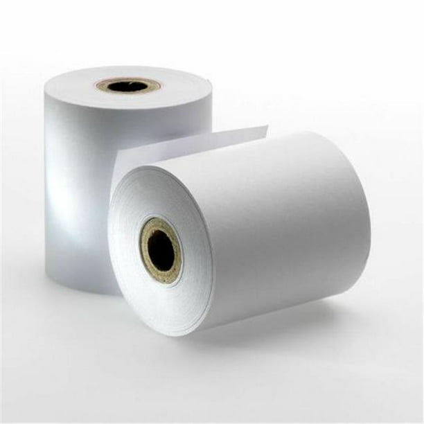 Adorable Supply - Rouleaux de papier Bond blancs B214150MO, 1 -paisseur, 2,25 po x 150 pi