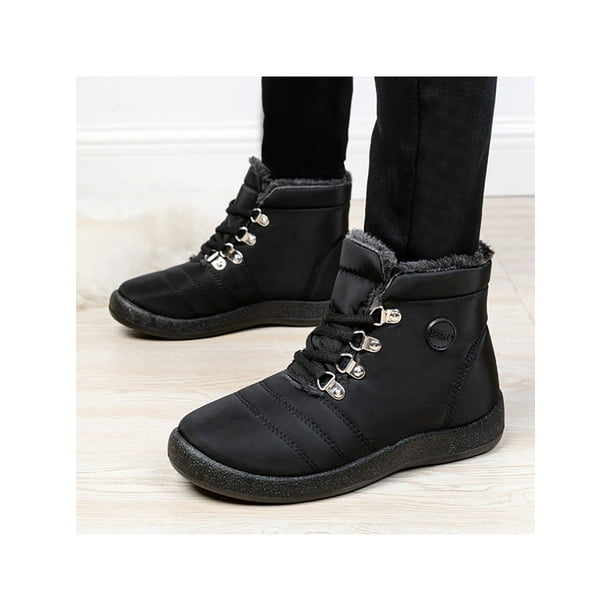 Bottes chaudes imperméables femme cheap