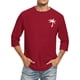 thumbnail image 1 of Camisas de Manga Larga para Hombres Imprimir Casual Cuello Redondo Blusa de Manga Corta, Camisas de Lino para Hombres, 1 of 4