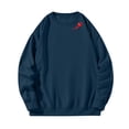 thumbnail image 3 of Ceisia Men's Valentine's Day Heart Print Sweatshirt | Relaxed Winter Casual Pullover Gift, 3 of 5