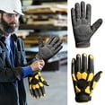 thumbnail image 2 of Guantes de protección de PVC TPR resistentes a cortes, guantes de trabajo industriales pesados en yacimientos petrolíferos, protección contra cortes de nivel 6 con compatibilidad con pantalla táctil,, 2 of 9