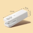 thumbnail image 5 of Selladora de Bolsas Recargable, Portátil, Recargable por USB, Mini Selladora de Bolsas con Cortador para Bocadillos, Bolsas de Alimentos Al Vacío, Sellado Térmico, 5 of 5