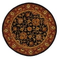 thumbnail image 2 of Safavieh Heritage 7'6" x 9'6" Hand Tufted Wool Rug in Black and Red, 2 of 5