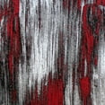 thumbnail image 7 of BizChair Modern Contemporary Area Rug, Red Grey Black (5 Feet X 7 Feet), 7 of 7