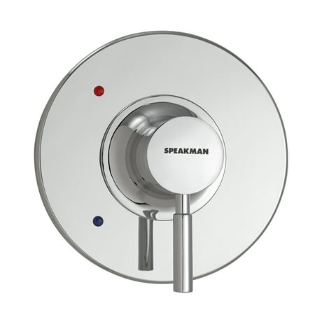 Neo Angle Shower Unit - Speakman Neo Universal Shower Valve Trim, Polished Chrome