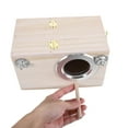 thumbnail image 4 of Caja nido para pájaros con percha, jaula de madera para pájaros, casa nido para cacatúas, agapornis, periquitos, pinzones y loros, 4 of 8
