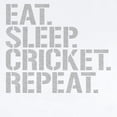 thumbnail image 2 of CafePress - Eat Sleep Cricket Repeat Body Suit - Baby Light Bodysuit, Size Newborn - 24 Months, 2 of 4