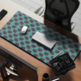 thumbnail image 2 of Long Mouse Pads for Desk,Halloween Pumpkin Repeat Pattern Desk Mats on Top Of Desks, Desk Mouse Pad Extra Large with 3mm Non-Slip Base and Stitched Edge for Gaming,Office,Work,Home 35.4x15.7in, 2 of 5