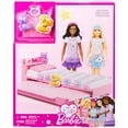 thumbnail image 7 of My First Barbie Bedtime Playset Dollhouse Furniture with Trundle Bed, Puppy & Accessories, 13.5-inch Scale, New, 7 of 7