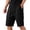 Black-1, variant on akafmk Men's Casual Shorts with Pockets 7" Loose Lightweight for Workout Gym Running